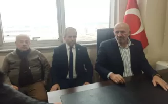 Kadir Delibalta Keşan Muhtarlar Derneği’ni ziyaret etti