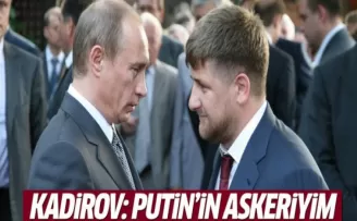 Kadirov'dan Putin itirafı!