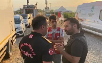 Kahramanmaraş’ta Şahbaz Derneği, ilk günden sahadaydı