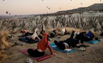 Kapadokya’da Bi’Yoga Fest hazırlığı