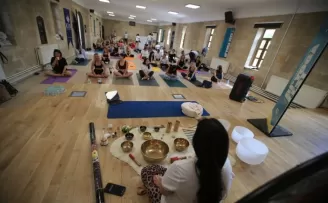 Kapadokya’da üç gün sürecek yoga festivali başladı