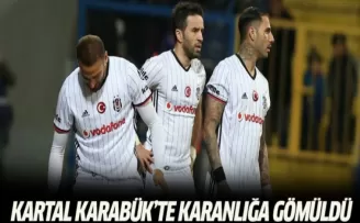 Karabükspor 2 - 1 Beşiktaş maçı geniş özeti