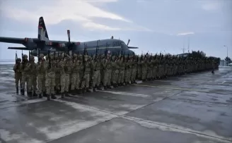 Kars'tan bir tabur komando Şanlıurfa'ya uğurlandı