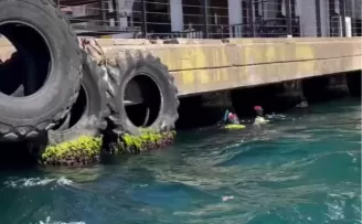 Kaybolan Rus yüzücü için İstanbul Boğazı’nda arama çalışmaları sürüyor