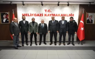 Kayseri Büyükşehir’den kaymakamlara ziyaret