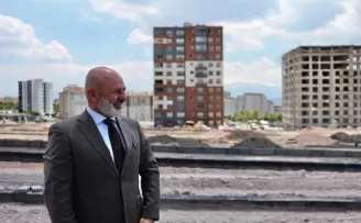 Kayseri Kocasinan’da kentsel dönüşümle yeni yaşam alanları yükseliyor