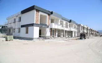 Kayseri Melikgazi Altınoluk’ta evler hızla yükseliyor