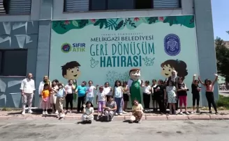 Kayseri Melikgazi’de geri dönüşüm için farkındalık eğitimi
