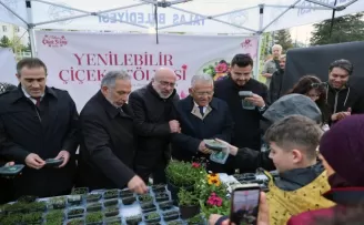Kayseri Talas’ta Çiçek Şenliği coşkuyla başladı