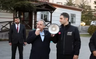 Kayseri Talas’ta deprem tatbikatı