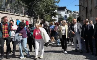 Kayseri Talas’ta Finlandiya heyetine tarihi gezi