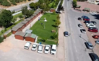 Kayseri Talas’ta Sahaflar Çarşısı yeni yerinde