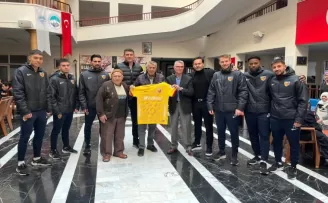 Kayserispor’dan ’huzur’ dolu ziyaret