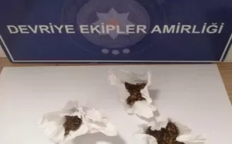 Keşan’da ticari takside uyuşturucu taşıdılar! 2 tutuklama