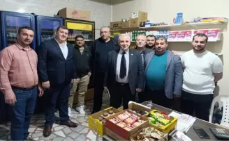 Keşan Sebze Bakkal ve Manavlar’dan Paşayiğit’e ziyaret