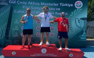 Keşanlı atlet Türkiye Masterlar’da altın madalya kazandı