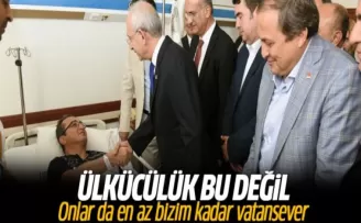 Kılıçdaroğlu Bülent Tezcan’ı ziyaret etti