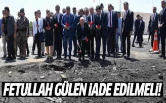 Kılıçdaroğlu: Fetullah Gülen kesinlikle iade edilmeli