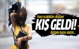 Kış Geldi! Hava Sıcaklıkları Düşüyor