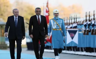 KKTC Cumhurbaşkanı Erhürman Külliye’de