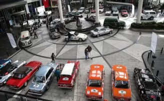 Klasik araçların 'Cumhuriyet Rallisi
