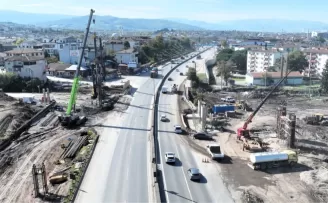 Kocaeli  Başiskele’de fore kazıklar çakılıyor