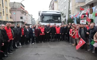 Kocaeli Çayırova’dan Gazze’ye kardeşlik eli uzandı