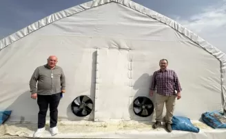 Kocaeli’de kırsal kalkınmaya mantar üretim çadırı katkısı