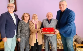 Kocaeli İzmit’te Derince’deki Kıbrıs Gazilerine vefa ziyareti