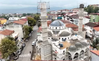 Kocaeli Kuruçeşme Merkez Camii’nde çalışmalar sürüyor