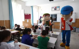 Konya’dan ilkokul öğrencilerine ’gıda’ farkındalığı