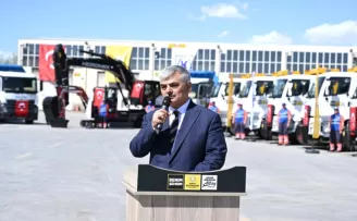 Konya KOSKİ’ye 100 milyon TL’lik 24 yeni araç