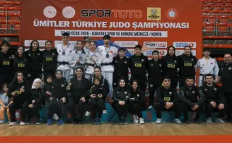 Konya’nın judocuları Türkiye ikinciliğini kazandı