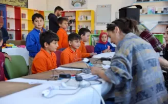 Konya Selçuklu’da öğrencilere sanatsal ufuk