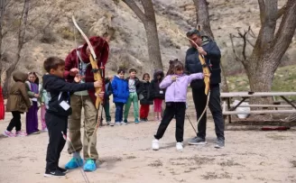 Konya Sille Tabiat Okulu’nda eğlenceli öğretim