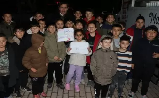Konyalı çocuklardan Başkan Kılca’ya sürpriz