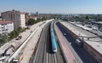 KONYARAY Banliyö’de çalışmalar yarıyı geçti