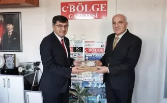 Kütahya Belediye Başkanı Kahveci’den yerel basın ziyareti