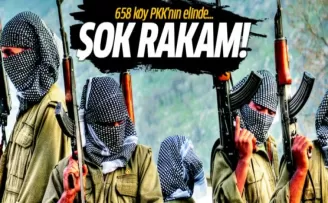 Kuzey Irak'ta 658 köy PKK'nın elinde...