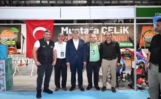 Malatya’da Tarım Hayvancılık ve Gıda Fuarı’na Başkan Er’den ziyaret