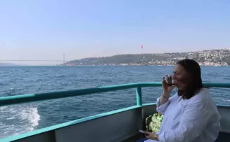 Maltepeli kadınlar Boğaz turunda bir araya geldi