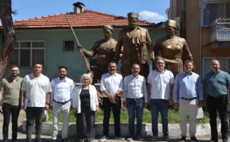 Manisa Büyükşehir Komisyon Üyeleri Demirci’yi gezdi