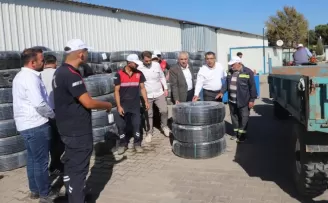 Manisa’da damlama sulama desteği 7 milyon metreyi geçti