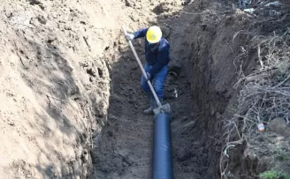 Manisa’da Üçpınar’ın kanalizasyon altyapı sorunu çözülüyor