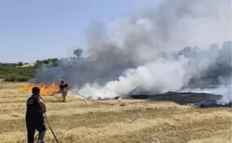 Manisa’dan anız yangınlarına karşı uyarı