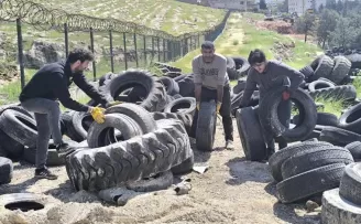 Mardin Büyükşehir, 100 ton atık lastiği geri dönüşüme kazandırdı