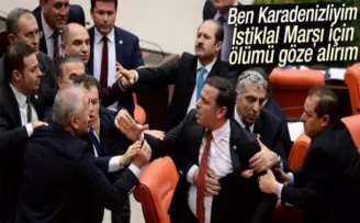 Meclis'te İstiklal Marşı tartışması