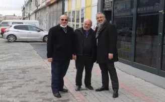 Mehmet Savran'dan esnaf ziyareti