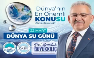 Memduh Büyükkılıç’tan ’Su Günü’ açıklaması