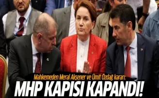 Meral Akşener ve Ümit Özdağ kararı: MHP kapısı kapandı